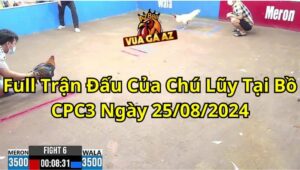 Full Trận Đấu Của Chú Lũy Tại Bồ CPC3 Ngày 25/08/2024