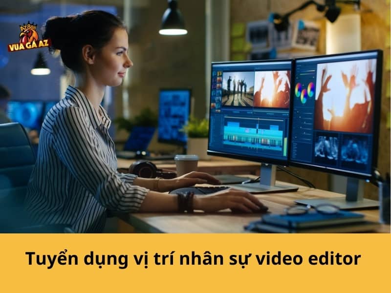 Tuyển dụng nhân viên Editor với mức lương cao